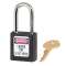 Cadenas Zenex Noir - Clé identique - Retenue de clé - Anse 38 mm dia 6 mm