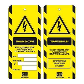 affichette 'travaux en cours'|Catu-CATAP-463