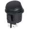 RL35X-P-21-H-2-BK/BK-P5 : interrupteur étanche ON-OFF bipolaire, découpe D22mm
