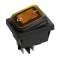 RL2P-21/N-C-2-OR/BK-P1-2 : interrupteur ON-OFF bipolaire pour découpe 30x22mm