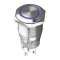 MAS1-AMQ-22ZE/B/230V/S : bouton poussoir 2NO/NF maintenu pour découpe D19mm