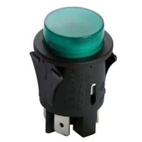 RL51-21/N-GR/BK-P1-0-2: bouton-poussoir ON-OFF bipolaire pour découpe D25mm|Mci coupatan-LCI091183