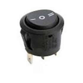 RL35-13-G-7-BK/BK-P5-0-0: interrupteur ON-OFF-ON unipolaire pour découpe D20mm|Mci coupatan-LCI091215