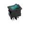 RL34-21/N-G-2-GR/BK-P8-0-2 : interrupteur ON-OFF bipolaire pour découpe 19x13mm