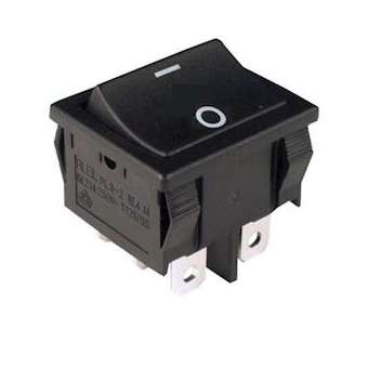 110 B98 N/N +G001B: interrupteur ON-OFF bipolaire pour découpe 22x19mm|Mci coupatan-LCI090239