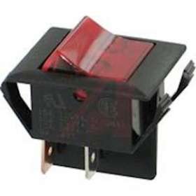 1610 N B5 250V N/KR: interrupteur ON-OFF bipolaire, découpe 27,2x22,2mm|Mci coupatan-LCI090633