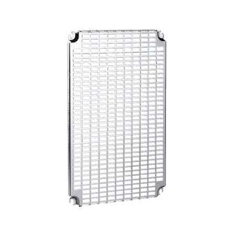 Spacial - châssis perforé Telequick - acier - pour coffret H400xL400mm|Schneider Electric-SCHNSYMR44