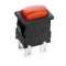 RL56-21/N-R-0-RE/BK-P4-0-2 : poussoir ON-OFF bipolaire pour découpe 19x13mm