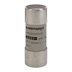 Fusible taille 22x58 - gG - 40A - 690V|Mersen ( ex ferraz shawmut )-FEZJ213609