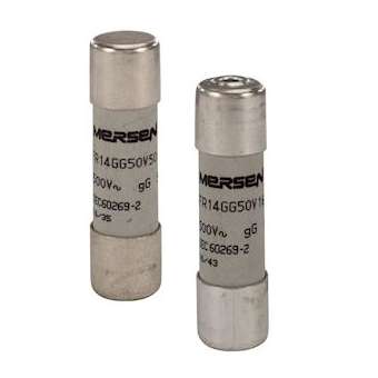 Fusible taille 14x51 - gG - 10A - 500V - Percuteur|Mersen ( ex ferraz shawmut )-FEZZ216153