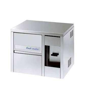 Machine à glaçons pleins 22 kg/24h, distributeur d'eau, condenseur eau|Brema-BRZBR18CN