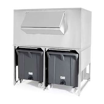 Réserve inox 300kg avec chariots de manutention|Brema-BRZDRB500-S600