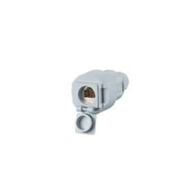E-DAT Industry IP67 V6 KK 1P Cat.6A E-DATmodul RA|Metz Connect-BTE1309415003E