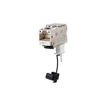 C6A MODULE RJ45 KEYSTONE STP 270 DEGRES|Metz Connect-BTE130B22E