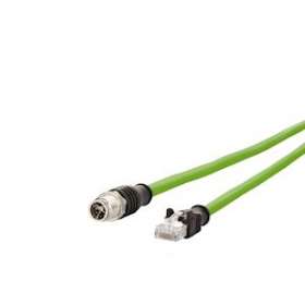 CORDON M12 CODEX/RJ45 LONG 1M|Metz Connect-BTE142M2X15010