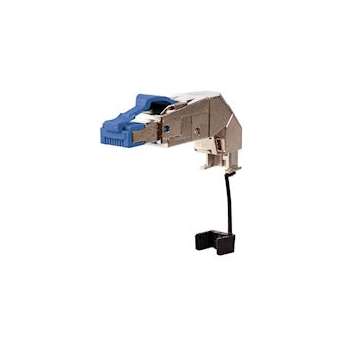 PLUG RJ45 MALE COUDE CAT8 40G|Metz Connect-BTE130H405042E