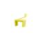 BAGUE POUR PLUG JAUNE