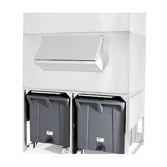 Réserve inox 1000kg avec chariots de manutention|Brema-BRZDRB1200-G510