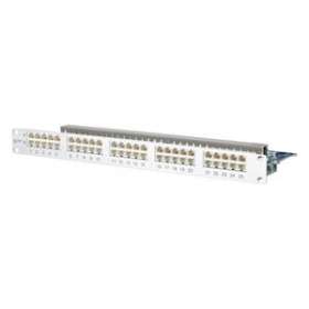 PANN TEL 50P 1U CAT3 LSA+ 3-6 4-5|Metz Connect-BTE130886E