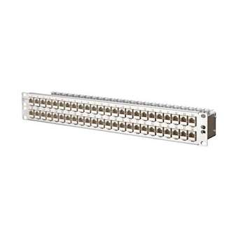 PANNEAU EQUIPE 48 RJ45 CAT6A 1,5U|Metz Connect-BTE130924E