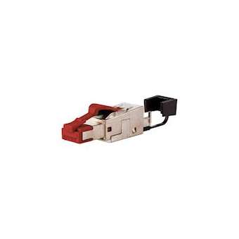 PLUG RJ45 MALE DROIT CAT8 25G|Metz Connect-BTE130G405032E