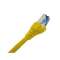Cordons de brassage CAT6A S/FTP LSOH 5 m jaune|Gigamedia-GGMCAT6AS5MYL
