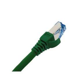 Cordons de brassage CAT6A S/FTP LSOH 5 m vert|Gigamedia-GGMCAT6AS5MGN