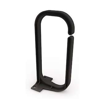 Anneau guide cables 2u noir|Gigamedia-GGMCR2UN