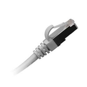Cordons de brassage CAT6 S/FTP PVC 4 m gris|Gigamedia-GGMCAT6S4M