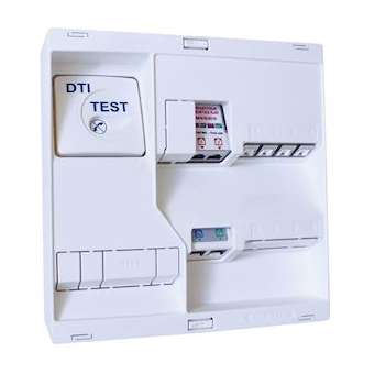 TDC NÉO Grd2TV - 4 RJ45 DTI + Filtre TV 2S|Michaud-MIHLB217