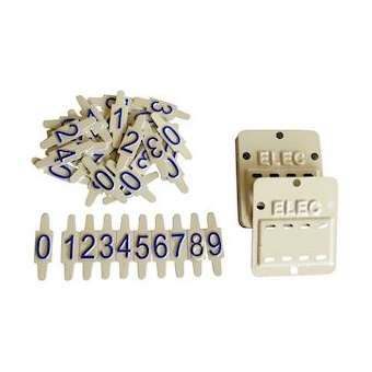 Lot 10 plaques identification logement|Michaud-MIHEE002