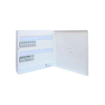 Prêt à poser coffret multimédia Double Play Drivia 18 - TV sur RJ Ready|Legrand-LEG418261