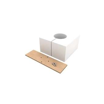 Kit réservation polystyrène 180x180x100 + plaque mise a niveau pour (1x) BFB160|Bubox Systems-BUBBFK120