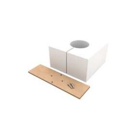 Kit réservation polystyrène 180x180x100 + plaque mise a niveau pour (1x) BFB160|Bubox Systems-BUBBFK120