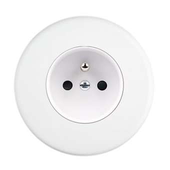 Façade IRIS BLANC SIMPLE PC 2P+T|Modelec-MD8190-351