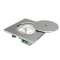 Couvercle secu. Inox 316L avec 1 prise de courant 16A 250V NF (france belgique)