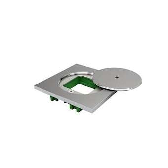 Couvercle secu. Inox 316L à équip pour 1 mod.45x45 à combiner avec boitierBFB160|Bubox Systems-BUBBFC110-2