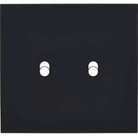 Façade DESIR NOIR SOFT TOUCH SIMPLE B2|Modelec-MD8132-808