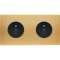 Façade CONFIDENCE LAITON BROSSE DOUBLE HORIZONTALE PC PC