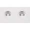 Façade DESIR BLANC SOFT TOUCH DOUBLE HORIZONTALE PC PC