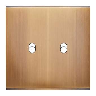 Façade CONFIDENCE LAITON VIEUX BRONZE SIMPLE B2|Modelec-MD8132-417M