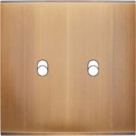 Façade CONFIDENCE LAITON VIEUX BRONZE SIMPLE B2|Modelec-MD8132-417M