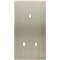 Façade CONFIDENCE LAITON ACIER DOUBLE VERTICALE 3 BASCULEURS ELOIGNES