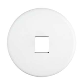 Façade IRIS BLANC SIMPLE 1 MEDIA|Modelec-MD8192-351