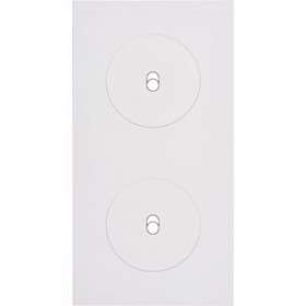 Façade DESIR BLANC SOFT TOUCH DOUBLE VERTICALE B1 B1|Modelec-MD8152-810