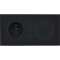 Façade DESIR NOIR SOFT TOUCH DOUBLE HORIZONTALE PC 1 MEDIA