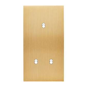 Façade CONFIDENCE LAITON BROSSE DOUBLE VERTICALE 3 BASCULEURS ELOIGNES|Modelec-MD8155-410M