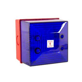 FD40/D00/B/12 LED FEU FLASH BLEU 24VCC IP65|-MKM212901