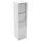 Borne de jardin équipée BOJA33 2x PC 16A 250V Hager Cubyko IP55 - Blanc RAL9010