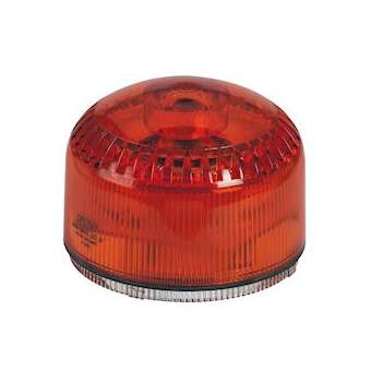 Feux à LED flash ou variation multisons 87dB à 100dB à 1m - 6 candelas - orange|Legrand-LEG041396